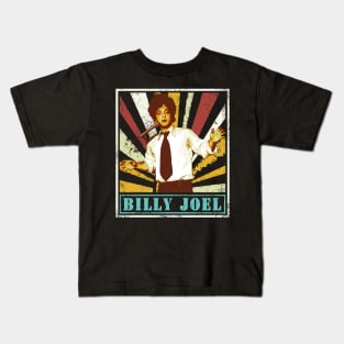 Billy Joel /  / / Retro Style Kids T-Shirt
